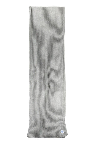 North Sails Gray Cotton Men Scarf