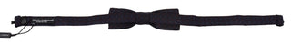 Dolce & Gabbana Elegant Silk Blue Bow Tie