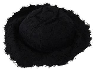 Dolce & Gabbana Elegant Sun-Ready Black Designer Hat