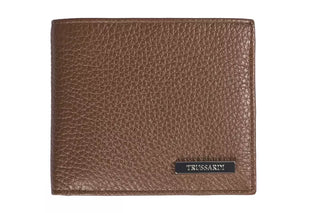 Trussardi Brown Leather Men's Wallet