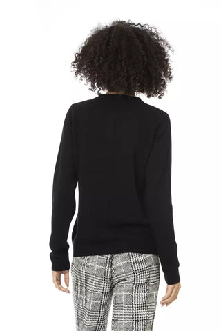 Baldinini Trend Black Wool Women Sweater