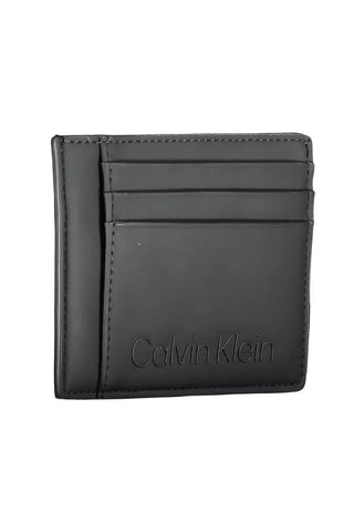 Calvin Klein Black Polyester Men Wallet