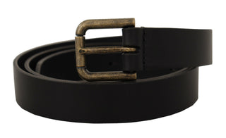 Dolce & Gabbana Elegant Italian Leather Belt