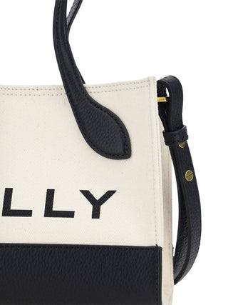 Bally Chic Contrast Mini Leather Handbag