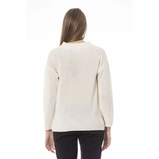 Baldinini Trend Beige Wool Women Sweater