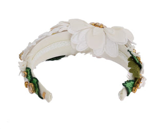 Dolce & Gabbana Sunflower Crystal Embellished Headband