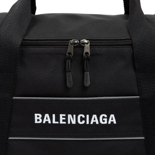 Balenciaga Black Nylon Luggage And Travel