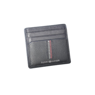 Tommy Hilfiger Blue Leather Wallet