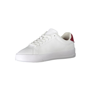 Tommy Hilfiger White Leather Men Sneaker