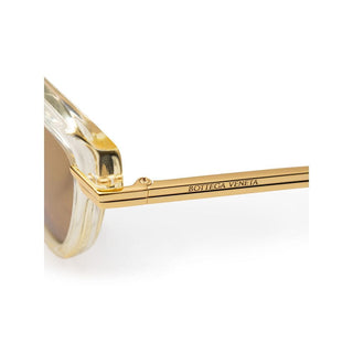 Bottega Veneta Beige Acetate Sunglasses