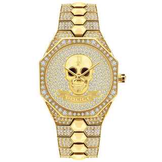 Police Gold Stainless Steel Watch