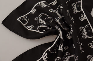 Dolce & Gabbana Elegant Silk Square Men's Scarf